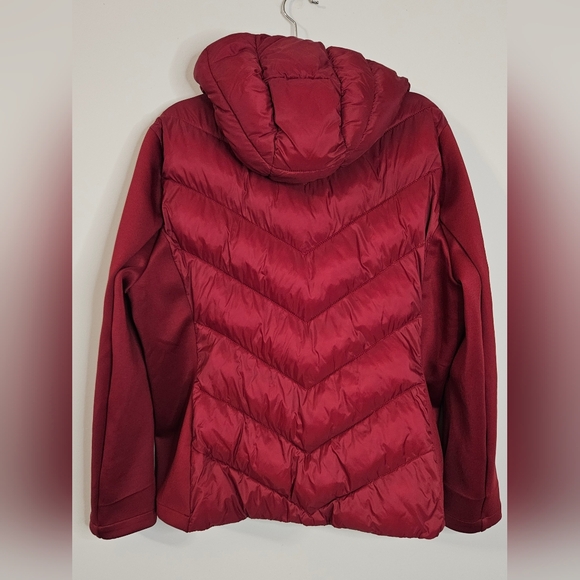 NWOT DKNY Red Light Weight Puffer Coat Size XXL - Picture 5 of 9